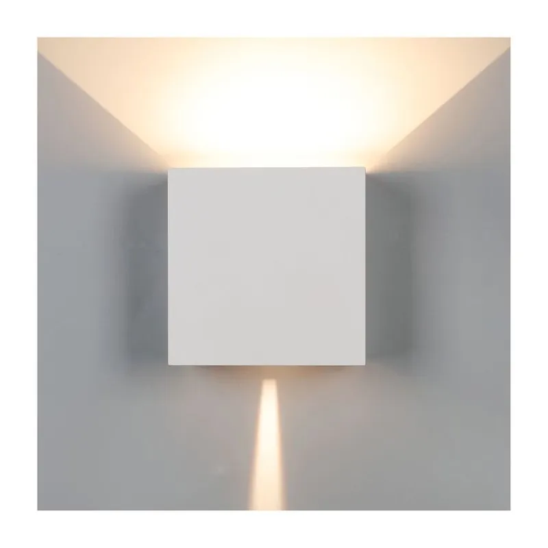 Applique extérieure DAVOS XL LED Intégrée 20W Sable Blanc