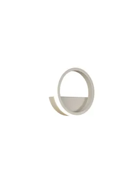 Applique murale d'intérieur LED KITESURF WHITE 8W 3000K 640 Lm moyenne/grande | LeonLeds