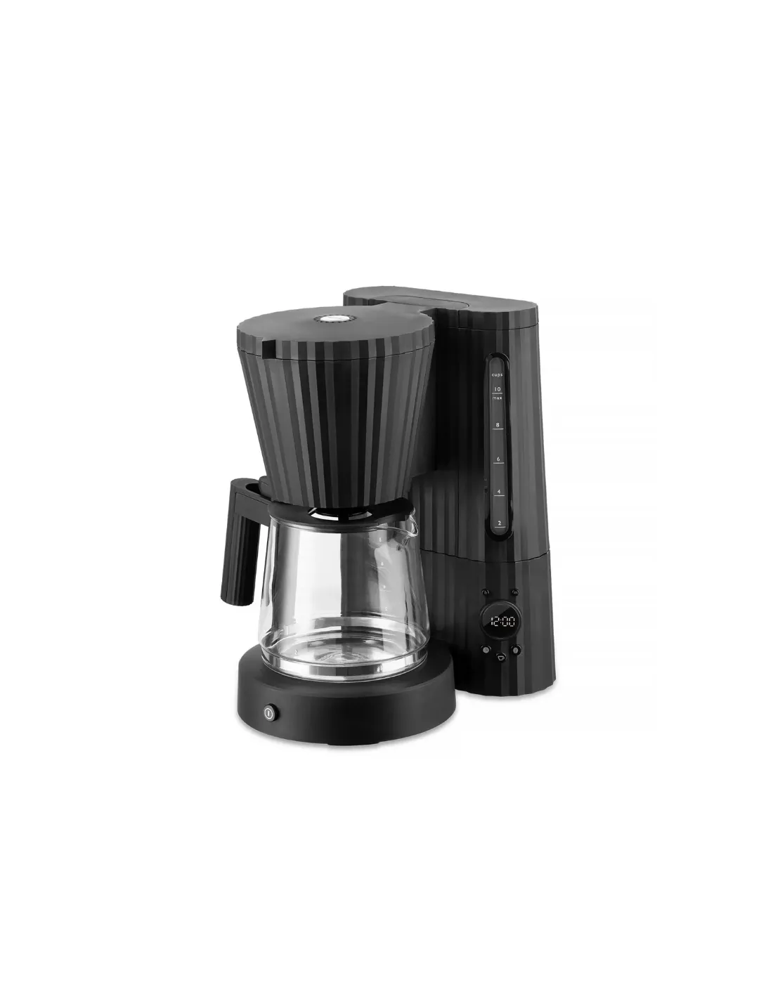 Cafetière filtre électrique PLISSE NOIR Michele de Lucchi ALESSI