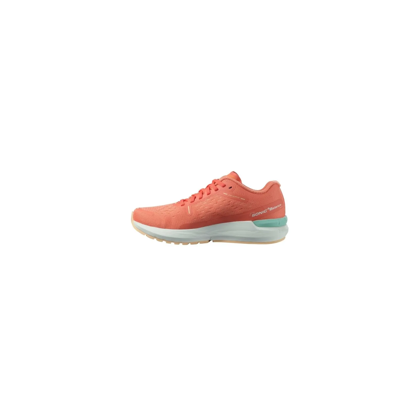 Chaussures Running SALOMON Femme SONIC 4 BALANCE Corail / Blanche