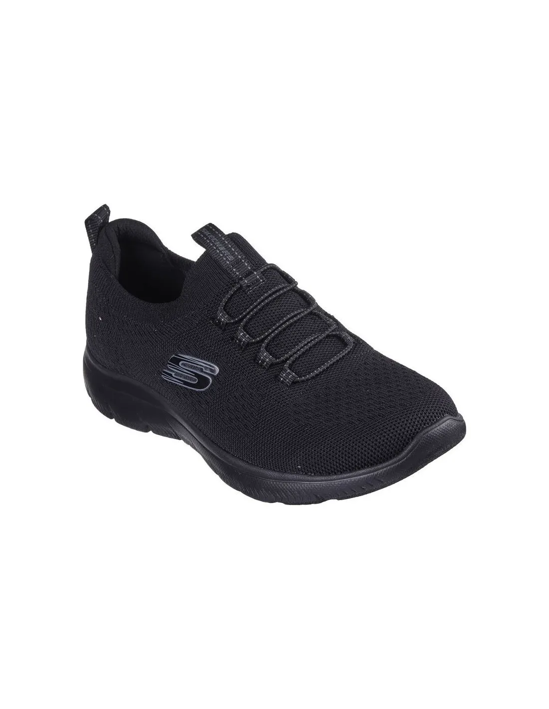 Chaussures Skechers Summits - Top Player Femme Noir