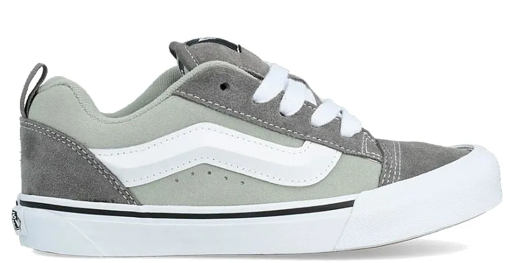 chaussures Vans Knu Skool - Pewter/Grey White - unisex junior