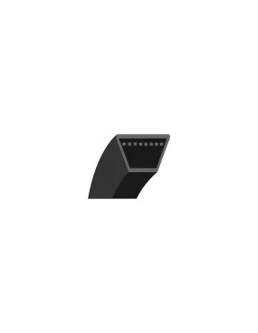 Courroie lisse trapézoïdale qualité d'origine MTD, adaptable pour séries 600 (section: 5/8'', L: 60'').