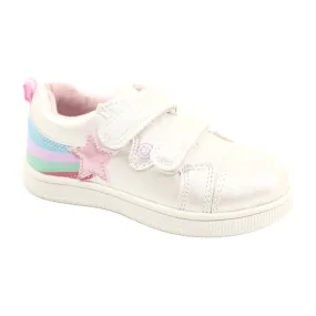 Evento Chaussures de sport avec Velcro Star 21DZ23-3904 blanche