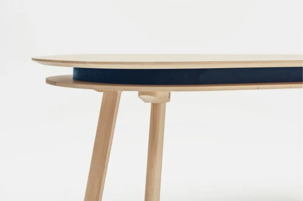 Parati dining table in oak wood 160