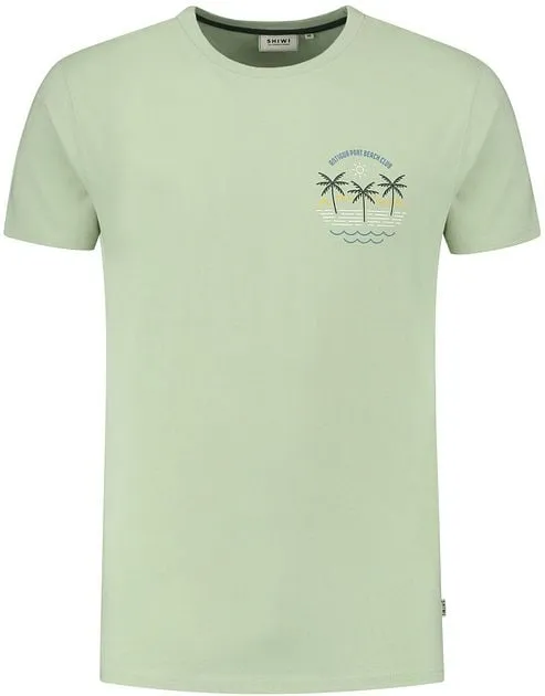 Shiwi T-Shirt Antigua Port Dust Green 1541585262-708 command