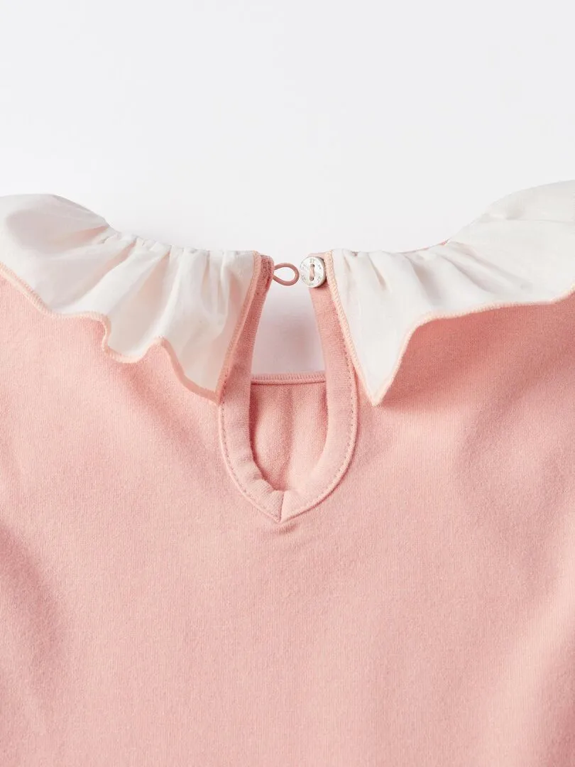 T-shirt à manches longues the voyage 'Zippy' - Rose clair